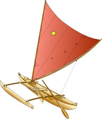 Diy Canoe, Sailing Canoe, Outrigger Canoe, Model Ship Building, Build Your Own Boat, Wooden Boat Building, Ship Building, Wooden Boat Plans, Boat Building Plans