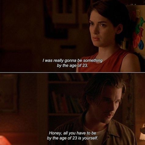 Reality Bites (1994) Sean Leonard, Cinema Quotes, Reality Bites, Ben Stiller, Ethan Hawke, Movies Quotes, Movie Lines, Winona Ryder, Film Quotes