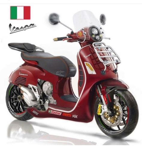 C90 Honda, Vespa Motor Scooters, Vespa 300, Vespa Gtv, Vespa Gt, New Vespa, Custom Vespa, Classic Scooter, Vespa 150