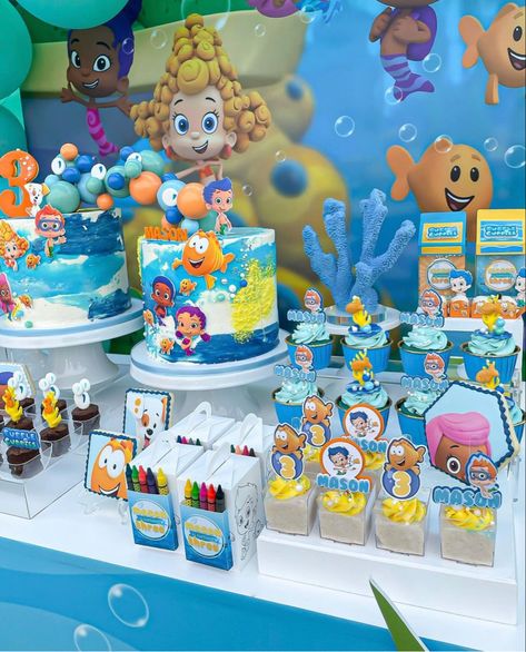 Bubble Guppies Birthday Party Games, Bubble Guppies Party Ideas, Bubble Guppies Decorations, Bubble Guppies Themed Birthday Party, Bubble Guppies Birthday Theme, Bubble Guppies Birthday Party Ideas, Bubble Guppies Birthday Cake, Bubble Guppies Theme, Bubble Guppies Cake