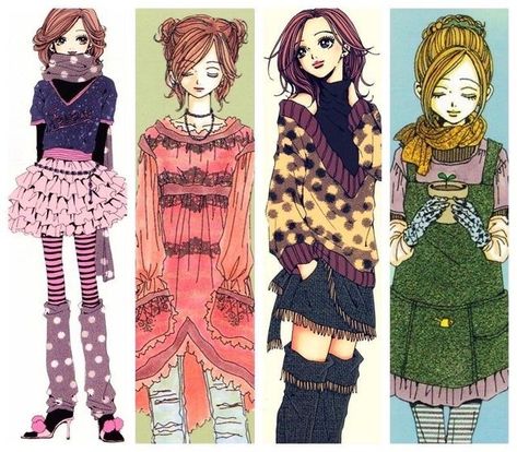 Nana Fashion, Nana Clothes, Hachi Nana, Nana Komatsu Fashion, Nana Anime, Nana Manga, Style Analysis, Paradise Kiss, Nana Komatsu