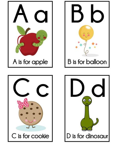 11 Sets of Printable Alphabet Flashcards Cute Diy Decorations, Printable Alphabet Flashcards, Abc Flashcards Printable, Alphabet Wall Cards, Alphabet Clip Cards, Free Alphabet Printables, Alphabet Flash Cards Printable, Free Printable Alphabet, Flashcards For Toddlers