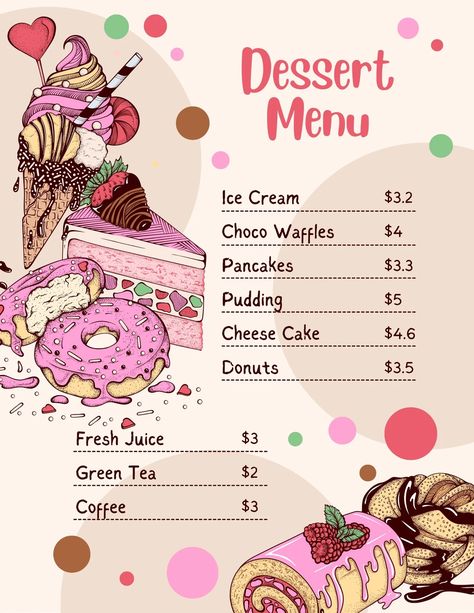 Bloxburg Food Decals, Portrait Template, Menu Sans Gluten, Ice Cream Menu, Menu Card Design, Coffee Shop Menu, Italian Menu, House Decals, Fast Food Menu