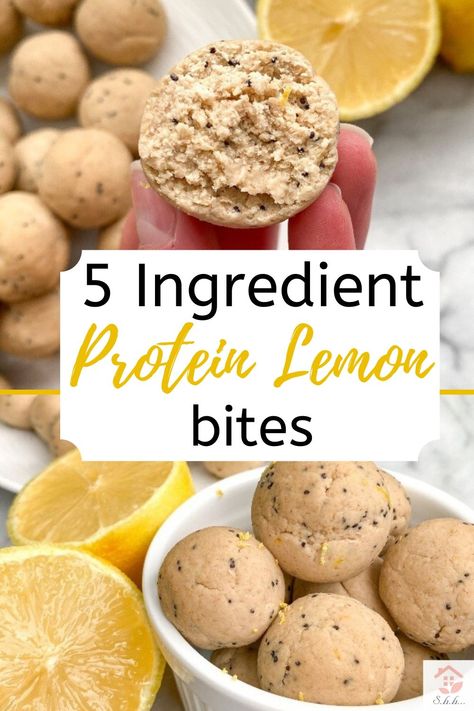 Lime Protein Balls, Lemon Poppyseed Protein Balls, Protein Powder Balls No Bake, Protein Balls With Almond Flour, Lemon Protein Balls, Breastfeeding Meals, Lemon Protein, Protein Sweets, Protein Balls Healthy