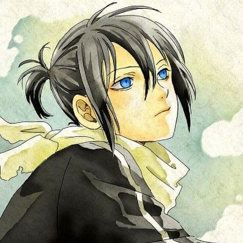 Colorful Anime Pfp, Yato Manga, Manga Icons Colored, Manga Pfp Colored, Colored Manga Icons, Manga Colored Icons, Masc Pfps, Noragami Bishamon, Noragami Manga