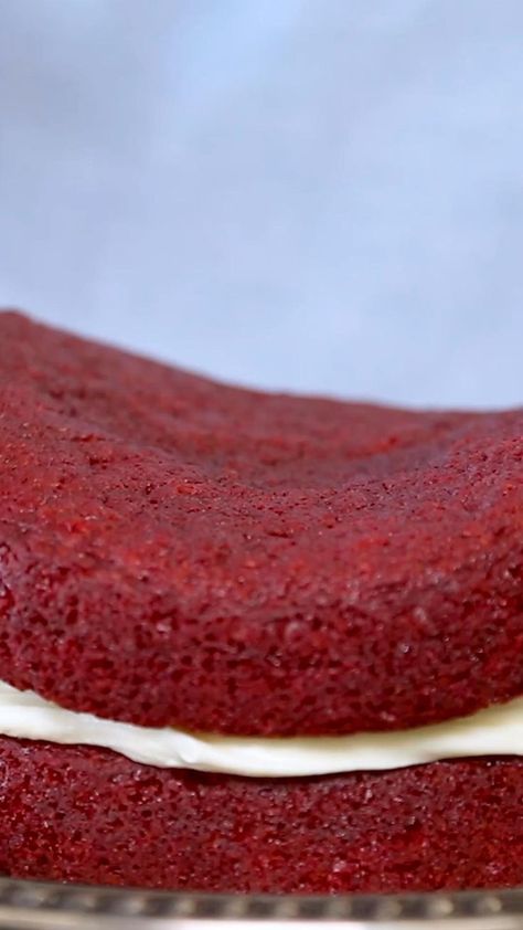 Signature Red Velvet Cake [Video] | Velvet cake recipes, Red velvet cake recipe easy, Cake recipes Red Velvet Cake Recipe Easy, Baking Corner, Red Velvet Cake Recipe, Velvet Cake Recipes, Cake Recipes Easy Homemade, Easy Baking Recipes Desserts, Tasty Baking, Fun Baking Recipes, Red Velvet Cake