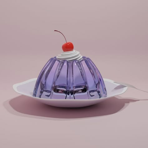 not-given #3DModeling #DigitalArt #CGI #3DDesign #VirtualReality #ComputerGraphics #3DPrinting #Animation Jello Painting, Purple Product Photography, Avatar Moodboard, Jelly Aesthetic, Soap Jelly, Jelly Photography, Tiktok Ideas, Girly Pop, Retro Food