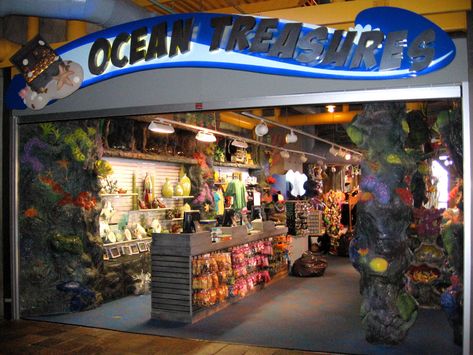 Gift Shop Interiors, Aquarium Store, Coconut Dream, Ocean Treasures, All The Small Things, Yokai Watch, Different Aesthetics, New Orleans Louisiana, Science Center