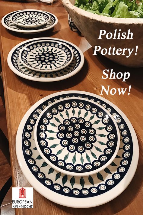 Our most popular pattern. Mug Art Ideas, Pottery Styles, Diner Art, Polish Pottery Patterns, Boleslawiec Pottery, Creative Mug, Polish Pottery Boleslawiec, Pottery Decor, Pottery Patterns