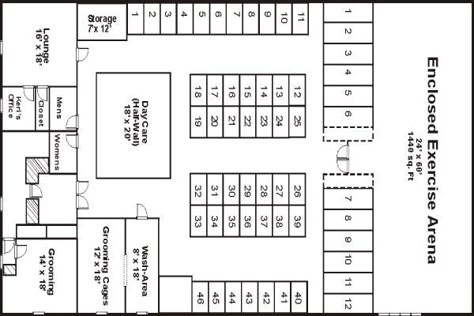 best dog daycare boarding kennel building plan | Dog Boarding Kennel Building Plans | Floor Plan 3 Kennel Layout, Dog Kennel Flooring, Dog Boarding Ideas, Building A Dog Kennel, Cheap Dog Kennels, Metal Dog Kennel, Dog Boarding Facility, Dog Boarding Kennels, Dog Kennel Designs