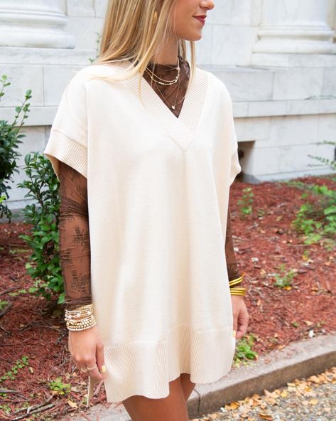 Discover the perfect blend of style and comfort with our Favorite Moment Ribbed V Neck Drop Shoulder Top. Featuring a trendy v-neckline and sweater vest look, this top is a versatile addition to your wardrobe. #trendylooks #womensfashion #fashion #outfitideas #fashiontrends #shopping #shoppingtime #trendyoutfits #outfitinspo #shopfigboutique #apparelforwoman #shoponline #outfitsforwomen #apparel #ootd #fashionlook #ootdfashion Long Sleeve Undershirt Outfits, Undershirt Outfit Long Sleeve, Lace Undershirt Outfit, Undershirt Outfit, Lace Undershirt, Lace Long Sleeve Top, Thanksgiving Outfit Women, Drop Shoulder Top, Lace Top Long Sleeve