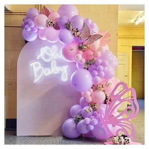 Generic Butterfly Birthday Decorations Pink Purple Balloon Garland Arch Kit Baby Shower 1st Girls Birthday Party Decor Butterfly Sticker | Jumia Nigeria Purple Butterfly Party, Purple Balloon Garland, Butterfly Birthday Decorations, Butterfly Themed Birthday Party, Kids Party Balloons, Purple Balloon, Birthday Theme Decoration, Decor Butterfly