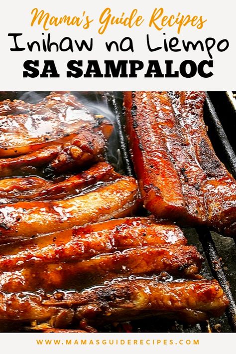 This Inihaw na Liempo sa Sampaloc or Grilled Pork belly in Tamarind Juice is a must try. Its like grilled sinigang pork belly Filipino Liempo Recipe, Grilled Liempo Recipe, Inihaw Na Liempo Recipe, Liempo Recipe Pork Belly, Pork Liempo Recipe, Liempo Recipe, Philapino Recipes, Filipino Merienda, Pork Liempo