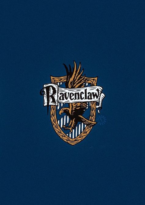 Corvinal 💙 Ravenclaw Aesthetic Icon, Hogwarts Background, Ravenclaw Wallpaper, Ravenclaw Logo, Ravenclaw Outfit, Ribbon Invitation, Ravenclaw Pride, Ravenclaw Aesthetic, Harry Potter Icons