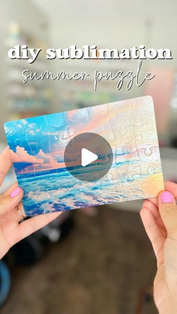 Creative Fabrica on Instagram: "🧩 Puzzling over summer fun? Check out this sublimation summer puzzle! Perfect for those lazy days. 😎 What’s your favorite summer craft? Share below! ☀️
.
#CreativeFabricaCrafts #SummerSublimationPuzzle #SummerPuzzle #SublimationPuzzle #SublimationCraft #PuzzleCraft #Sublimation #Puzzle #DIYPuzzle" Cricut Puzzle, Summer Puzzle, Diy Sublimation, Diy Puzzles, Puzzle Crafts, Summer Craft, Lazy Days, Summer Crafts, Creative Fabrica