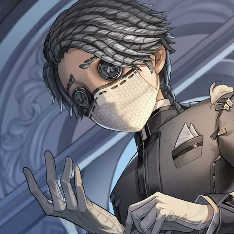 Aesop Carl Official Art, Aesop Carl Idv, Aesop Carl Icon, Idv Survivors, Embalmer Idv, Identity V Icons, Aesop Carl, Eyes Emoji, V Games