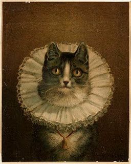 kitsch cat Illustration Kunst, National Cat Day, Fancy Cats, Great Cat, Art Et Illustration, Cat Portraits, Cat Painting, Vintage Cat, Belle Epoque