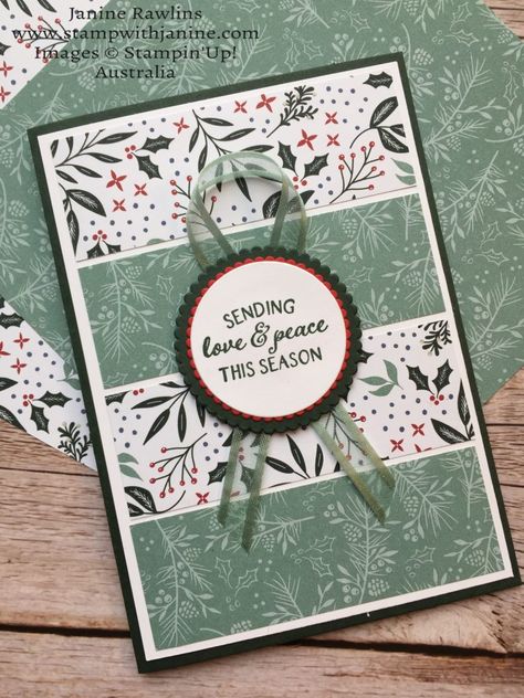 Simple Stampin Up Christmas Cards 2023, Christmas Dsp Stampin Up Cards, Stampin Up Quick And Easy Christmas Cards, Stampinup Christmas Cards 2022 & 2023, Stamping Up Christmas Cards Ideas, 2023 Christmas Card Ideas, Christmas Cards Su, Stampin Up 2022 Christmas Cards, Stampin Up Holiday Cards