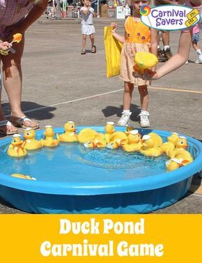 How To Build Carnival Games, Duck Pond Carnival Game, Carnival Birthday Party Games, Diy Carnival Games, Frozen Party Games, Carnival Booths, Fall Festival Games, Carnival Games For Kids, Diy Carnival