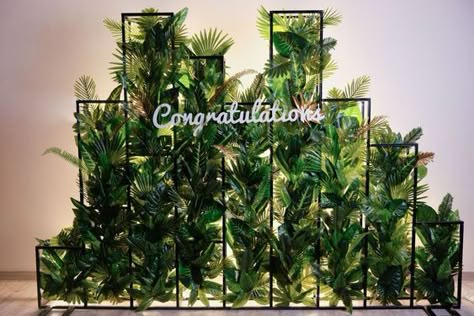 Photo Wall Design, Tropical Love, Corporate Events Decoration, Plant Installation, Green Event, Photo Corners, Bacardi, Backdrop Design, Event Inspiration