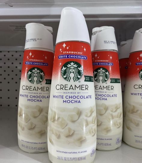 Best Coffee Creamer, Minuman Starbucks, Road Trip Food, Healthy Drinks Smoothies, Junk Food Snacks, Coffee Obsession, Grocery Foods, Food Goals, Coffee Creamer