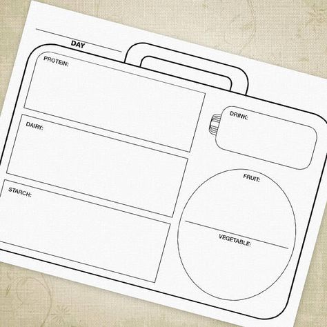 Lunchbox Planner PDF, Meal Scheduler for Kids, Daily Meal Planner Lunch Planner Printable, Lunchbox Planner, School Supplies Tracing Worksheet, Teaching Nutrition, Lunch Planner, School Meal, Planner School, Medication Log, Daily Meal Planner