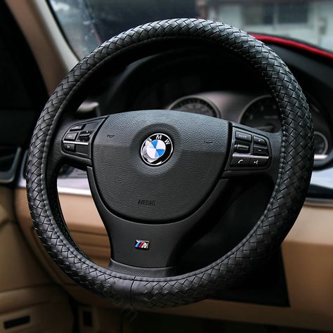 Black Steering Wheel Cover, Car Chair, Car Deco, Custom Jeep, Car Steering Wheel Cover, Car Steering Wheel, Car Interior Decor, Car Steering, First Car