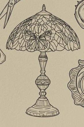 Vintage Fashion Drawings, Victorian Lamp Tattoo, Tiffany Lamp Tattoo, Vintage Lamp Tattoo, Antique Tattoo, Lamp Tattoo, Inspo Tattoo, Castle Tattoo, Flash Ideas