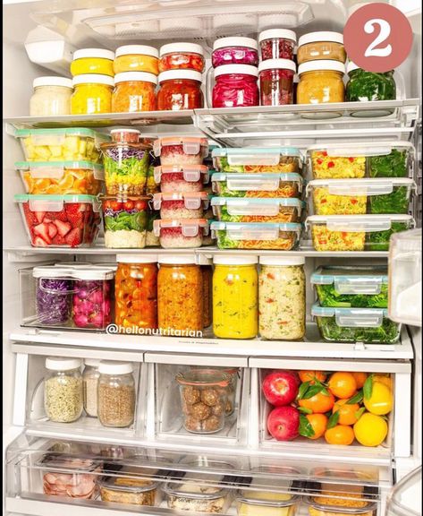 Fridge Organization Ideas, Dream Fridge, Healthy Fridge, Refrigerator Organization, Fridge Organization, Healthy Food Motivation, Recipe Organization, Batch Cooking, My Account