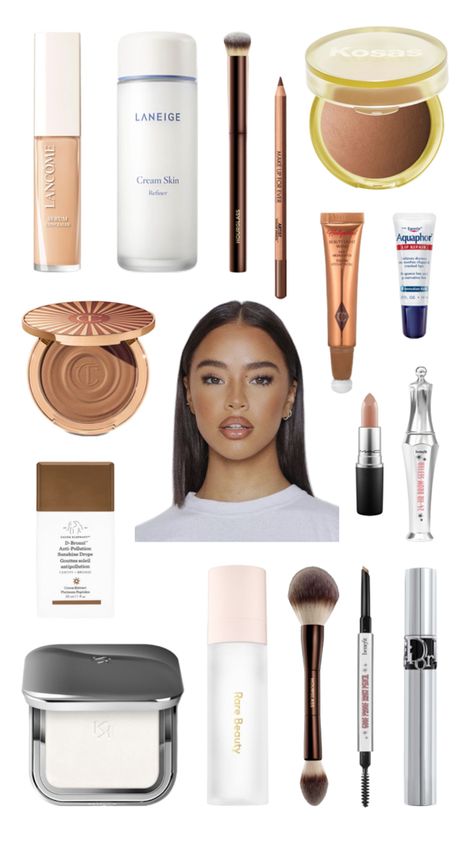 Bronzed Makeup Look, Bronzed Makeup, Contour Bronzer, How To Use Makeup, Safe Makeup, Blush Lipstick, Makeup Help, Fancy Makeup, Makeup Needs