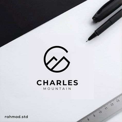 Logosix™ ⭐ Design on Instagram: “. CM logo concept . Letter C + letter M + mountain . Please share your opinion below ⬇⬇⬇ . Keep safe,stay home,and take care yourself .…” M Mountain Logo, C Logo Design Ideas, Take Care Yourself, Patisserie Logo, Mountain Logo Design, Peak Logo, Cm Logo, C Letter, Mountain Logo