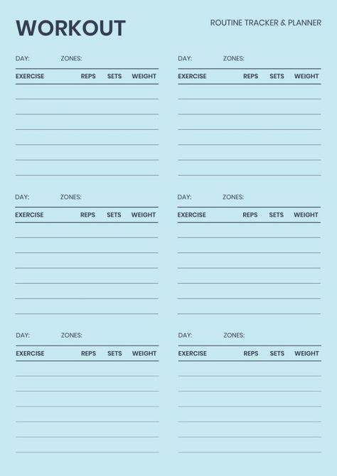 Minimalist Workout Routine Tracker & Planner Workout Tracker Printable Free, Study Timetable Template, Tracker Printable Free, Workout Tracker Printable, Gym Tracker, Minimalist Workout, Study Timetable, Routine Tracker, Timetable Template