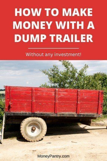 Here are simple ways you can use your rump trailer to make money starting today! Trailer Business Ideas, Trailer Business, Junk Removal Service, Dump Trailers, Junk Removal, Money Hacks, Survey Sites, Smart Business, Moving Services