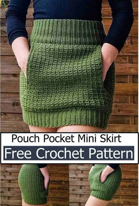 crochet skirt Patterns Skirt Pattern Free, Crochet Skirt Pattern, Crochet Bottoms, Skirt Patterns, Mode Crochet, Crochet Skirts, Crochet Design Pattern, Crochet Fashion Patterns, Creation Couture