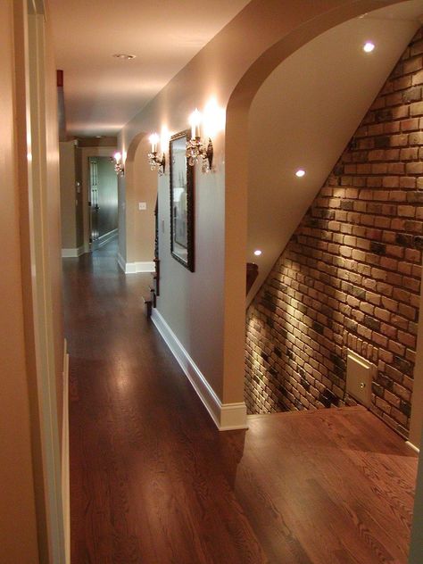 Open Basement Stairs, Open Basement, Basement Doors, Basement Entrance, Basement Windows, Basement Stairs, Small Basements, Home Gym Design, Basement Walls