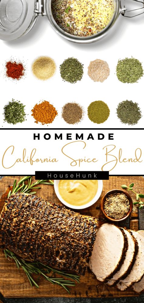 Spice up your dishes with this homemade California spice blend! Bursting with earthy, sweet, and spicy notes, this easy-to-make blend will take your cooking to the next level. With simple ingredients and quick prep, you can create a unique blend that will become a go-to in your kitchen. Use it to season meats, vegetables, soups, stews, and more. This recipe produces approximately 1 cup of spice blend. Try it out and see how this homemade California spice blend can transform your meals! Spice Blends Diy, Seasoning Blends Spice Mixes, Cooking Secrets, Man Recipes, Change Time, Spice Blends Recipes, Drink Inspiration, Homemade Spice Blends, Flavored Bacon