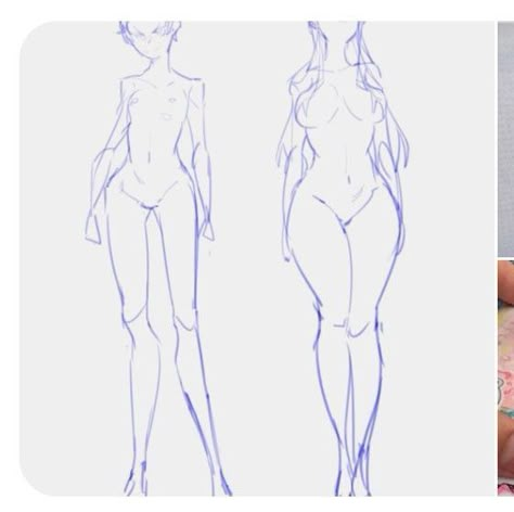 Body Type Drawing, Drawing Female Body, Anatomy Sketches, Different Poses, 캐릭터 드로잉, Arte Sketchbook, Figure Drawing Reference, Anime Drawings Tutorials, Female Figure