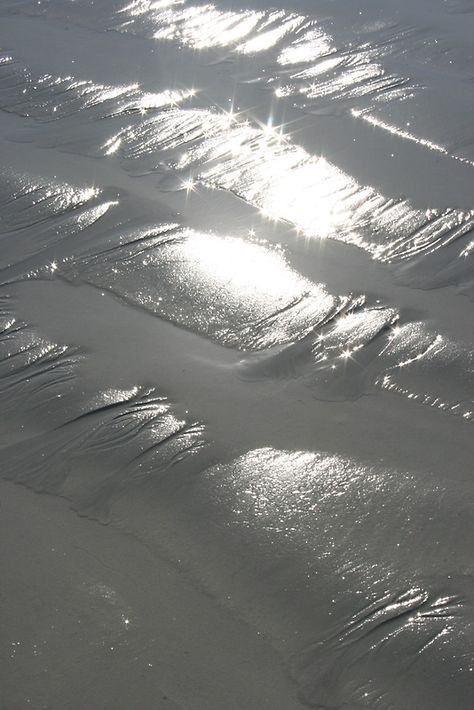 Silver Magic by shazart - Close up shot of the sand at low tide - Cable Beach in Broome , Western Australia. Silver Aesthetic, Grey Aesthetic, Color Aesthetic, Gray Aesthetic, The Wizard Of Oz, Aesthetic Colors, Silver Lining, New Wall, White Aesthetic