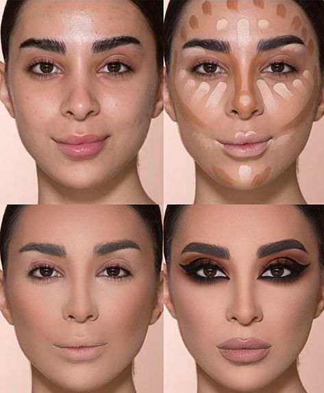 Perfect Makeup Tutorial, Samer Khouzami, Best Contour, Contouring For Beginners, Make Up Diy, Best Contouring Products, Highlight Makeup, Makeup Tutorial Step By Step, Contour Highlight