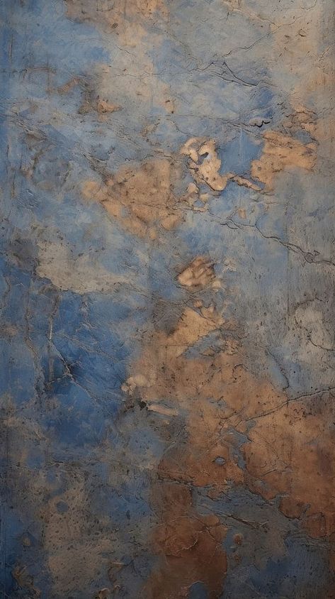 Blue and brown rough paint wall. | free image by rawpixel.com Brown And Blue Aesthetic Wallpaper, Texture Background Aesthetic, Brown And Blue Wallpaper, Blue Brown Aesthetic, Blue Themed Wallpaper, Blue And Brown Wallpaper, Blue And Brown Aesthetic, Iphone Wallpaper Brown, Blue Brown Wallpaper