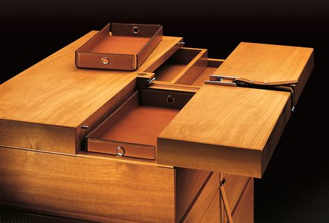 Low Chest Of Drawers, Furniture Design Sketches, Drawer Desk, Drawing Table, Studio Organization, Fantastic Furniture, Exclusive Furniture, Furniture Showroom, Wood Light