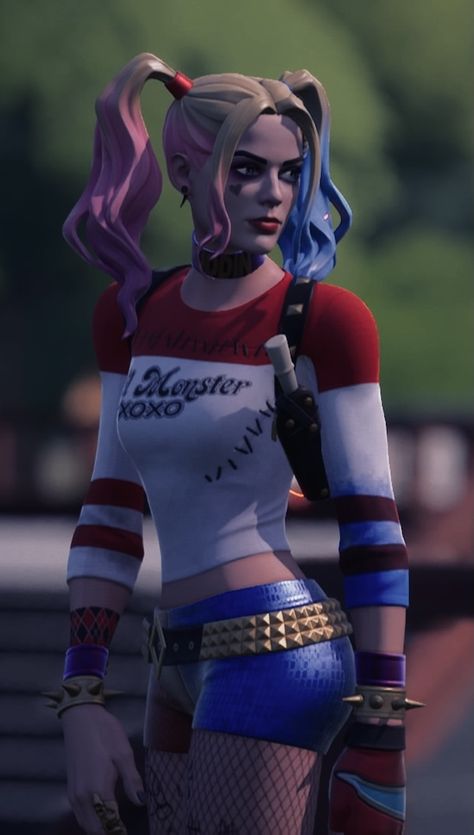 Harley Quinn Fortnite, Nicki Minaj Hairstyles, Fortnite Pfps, Fortnite Characters, Skin Images, Harley Quinn Artwork, Harley Quinn Comic, Gamer Pics, Best Profile Pictures