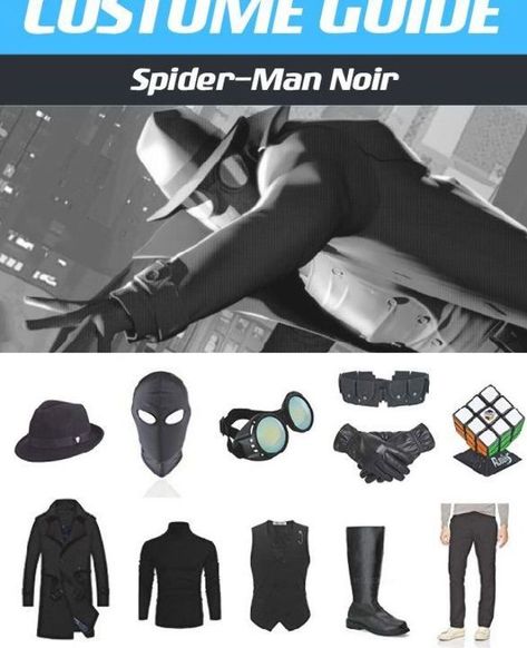 Vampire Diy, Spider Man Noir, Spiderman Spiderverse, Costume Guide, Cheap Halloween Costumes, Backyard Plan, Into The Spider Verse, Tiny White Flowers, Harry Potter Halloween