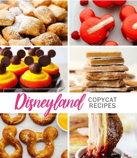 Disney Copycat Recipes, Disneyland Desserts, Disney Dessert Recipes, Disneyland Recipes, Best Disneyland Food, Disney Themed Food, Disney Dishes, Disney Desserts, Chocolate Melting Wafers