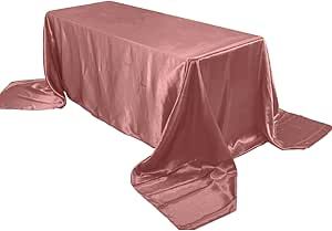 Rose Gold Table Cloth, Rose Gold Sequin Tablecloth, Table Decor For Wedding, Wedding Banquet Table, Banquet Table Decorations, Gold Sequin Tablecloth, Satin Tablecloth, Gold Tablecloth, Rose Gold Satin