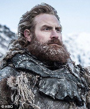 Kristofer Hivju as his character Tormund Giantsbane in Game of Thrones Kristopher Hivju, Game Of Thrones Wildlings, Tormund And Brienne, Kristofer Hivju, Game Of Thrones Episodes, Rory Mccann, Fire Cracker, Game Of Thrones Prequel, Tom Wlaschiha