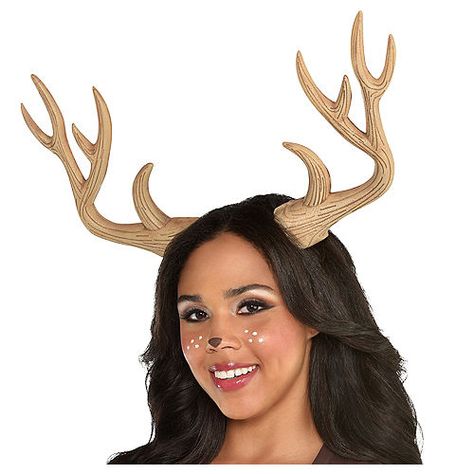 Animal & Bug Halloweens Costumes & Ideas | Party City Canada Deer Antlers Costume, Teen Costumes, Deer Makeup Tutorial, Deer Outfit, Woman Costumes, Costume Couple, Deer Makeup, Pirate Costumes, Mermaid Costumes