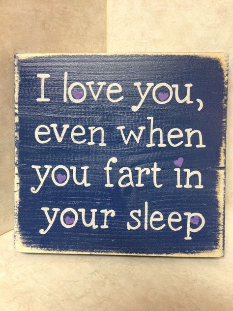 love-funny-i-love-you-funny Funny Husband, Funny Love, Husband And Wife, Sign Quotes, Funny Signs, A Sign, Painted Wood, Love And Marriage, Wood Sign