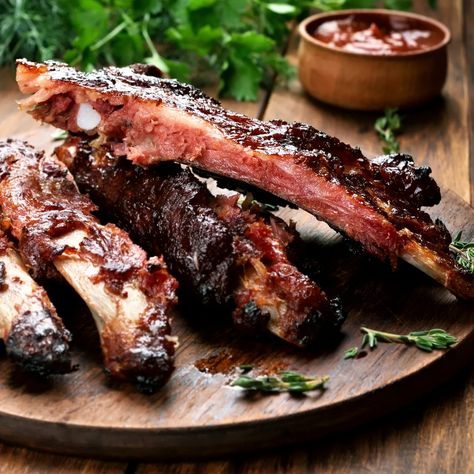 Shop Texas Iberico Baby Back Ribs Online | La Tienda Spicy Ribs, Eating Acorns, Maple Recipes, Crockpot Ribs, Baked Ribs, Barbecue Ribs, Smoked Ribs, Back Ribs, Slow Cooker Dinner