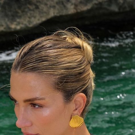 AUREUM on Instagram: "Voyage d’Or 🌊" Ocean-inspired Gold Shell Earrings, Instagram